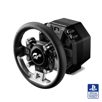 Thrustmaster GT Wheel Add On gemonteerd op T598 wheel base