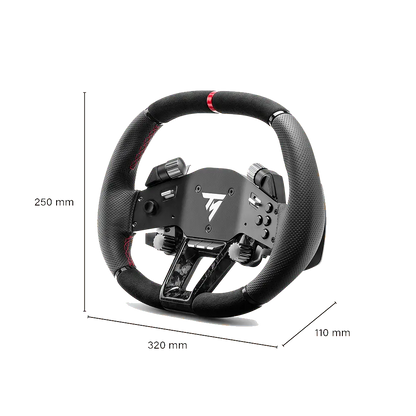 Afmetingen van de Thrustmaster HYPERCAR Wheel Add On met een diameter van 32 cm