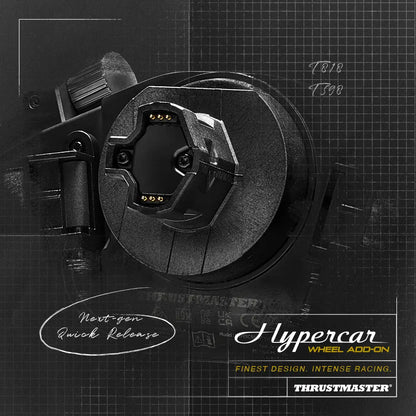 Next Generation Quick Release aansluiting van de Thrustmaster HYPERCAR Wheel Add On