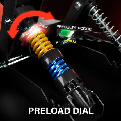 Thrustmaster Raceline loadcell rem met verschillende druk instellingen