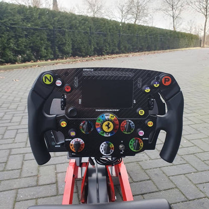 Thrustmaster SF1000 Ferrari F1 stuur gemonteerd op Playseat F1
