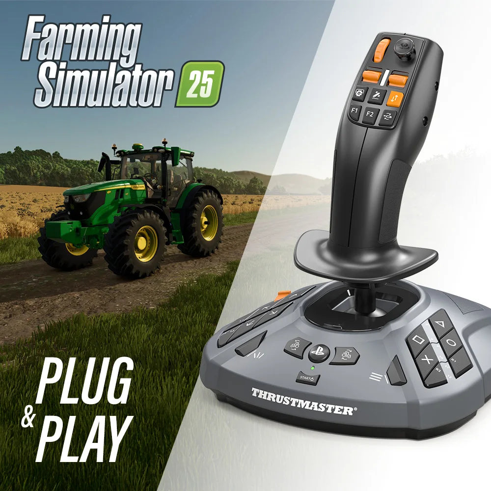 Thrustmaster SimTask FarmStick PlayStation Plug & Play met Farming Simulator 25
