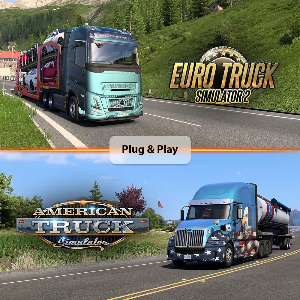 Thrustmaster SimTask Truck 40 Plug & Play met Euro Truck Simulator 2 en American Truck Simulator