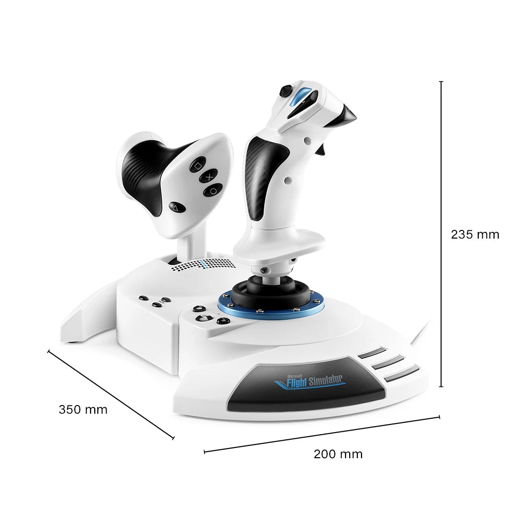 Thrustmaster T.Flight Hotas 5 afmetingen van 350 x 200 x 235 mm