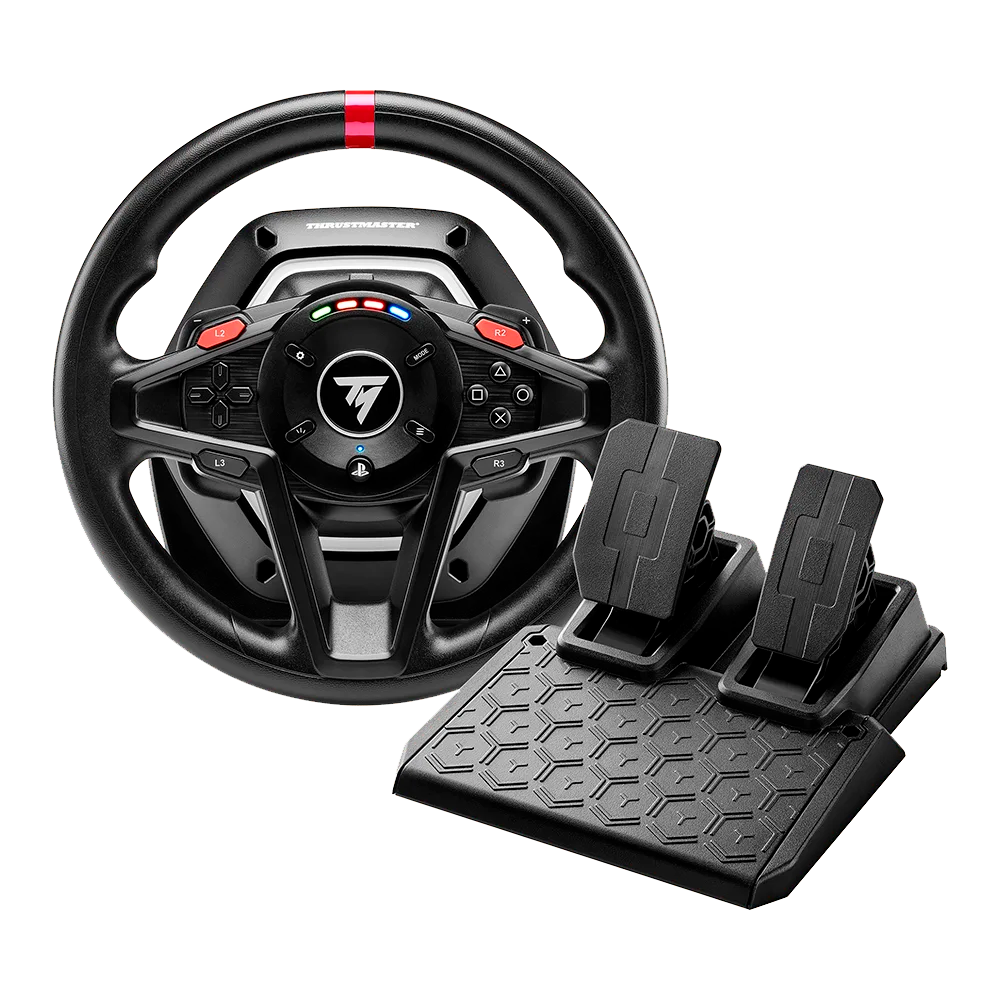 Thrustmaster T128 Force Feedback racestuur met T2PM pedaalset