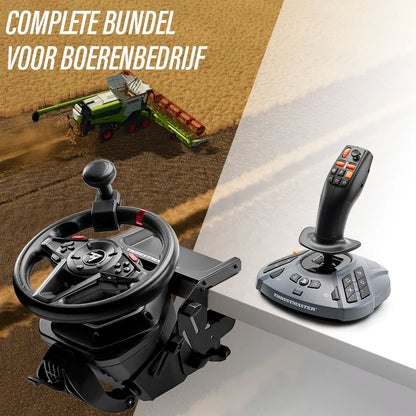 Thrustmaster T128 SimTask Farming Pack complete bundel voor Farming Simulator 25