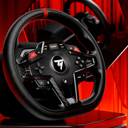 Thrustmaster T248R racestuur met hybride Force Feedback en LCD-display – PS5, PS4 en PC.