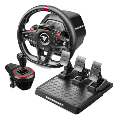 Thrustmaster T248R Shifter Pack racestuur met T3PM pedalen en TH8S shifter voor PS5 PS4 en PC