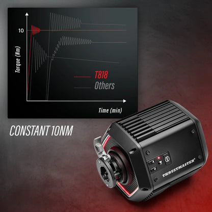 Thrustmaster T818 Black Edition met 10 Nm constante Direct Drive Force Feedback - Sim race wheelbase