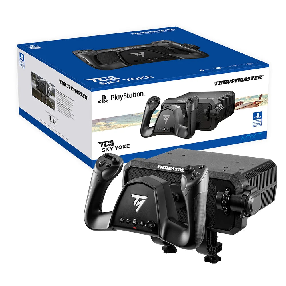 Thrustmaster TCA Sky Yoke-P met de originele PlayStation-verpakking
