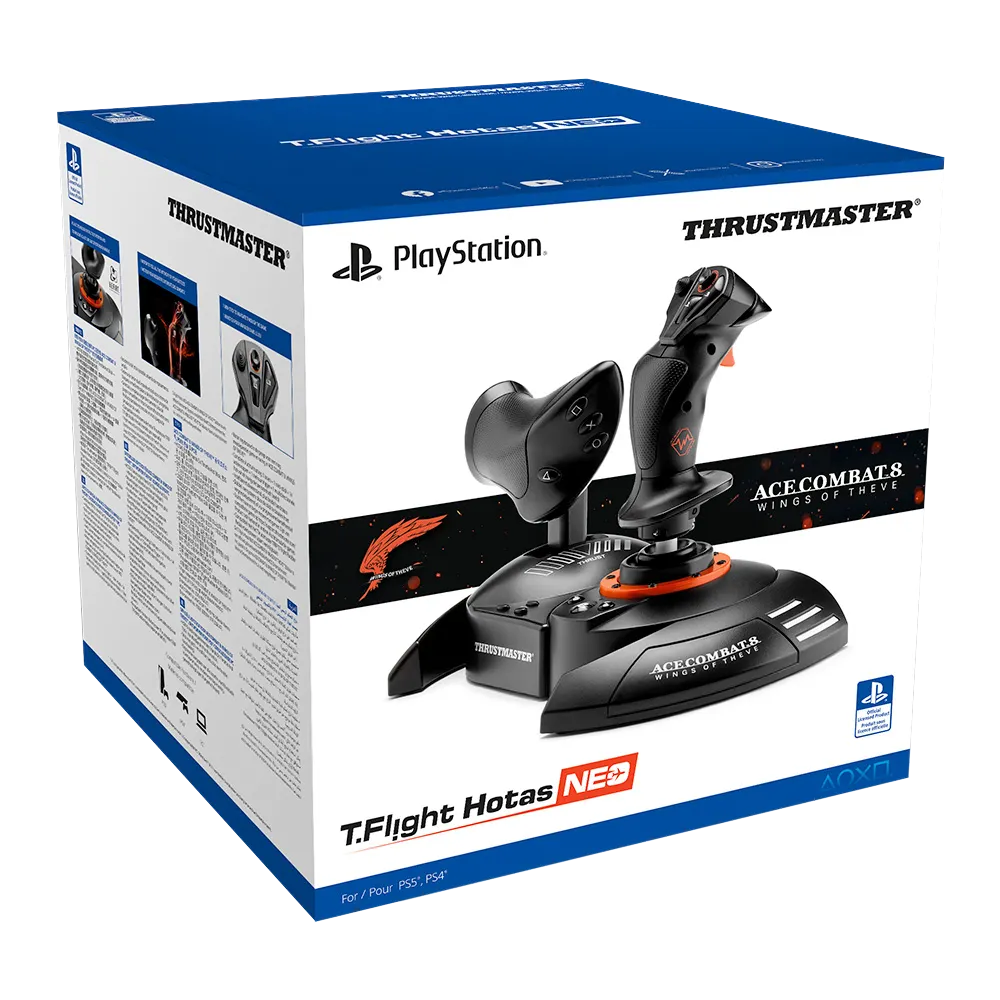 Originele verpakking van de Thrustmaster T.Flight HOTAS Neo Ace Combat 8 PlayStation Edition