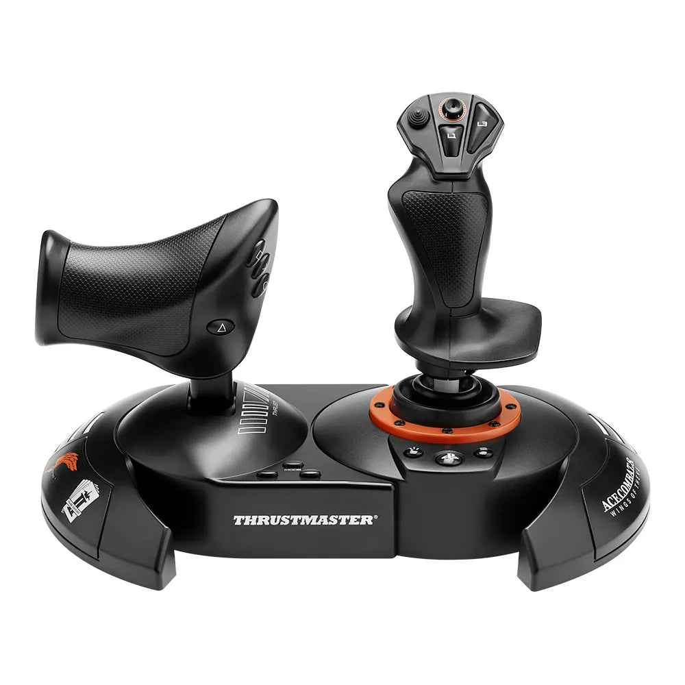 Vooraanzicht van de Thrustmaster T.Flight HOTAS Neo Ace Combat 8 flightstick