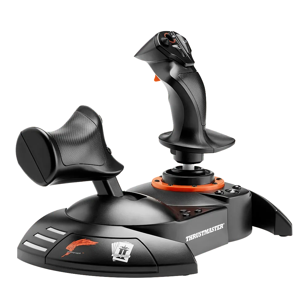 Achteraanzicht van de Thrustmaster T.Flight HOTAS Neo Ace Combat 8