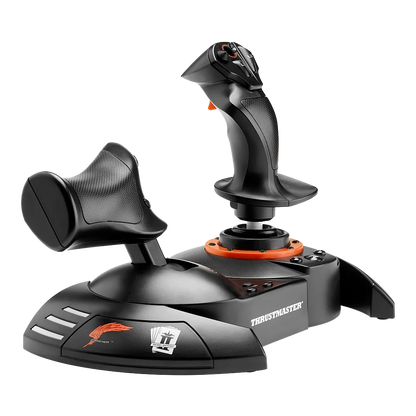 Achteraanzicht van de Thrustmaster T.Flight HOTAS Neo Ace Combat 8