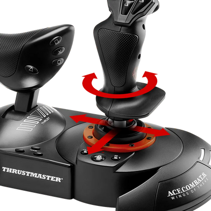Thrustmaster HOTAS Neo flight joystick met draaibare Z-as en bewegingsrichtingen
