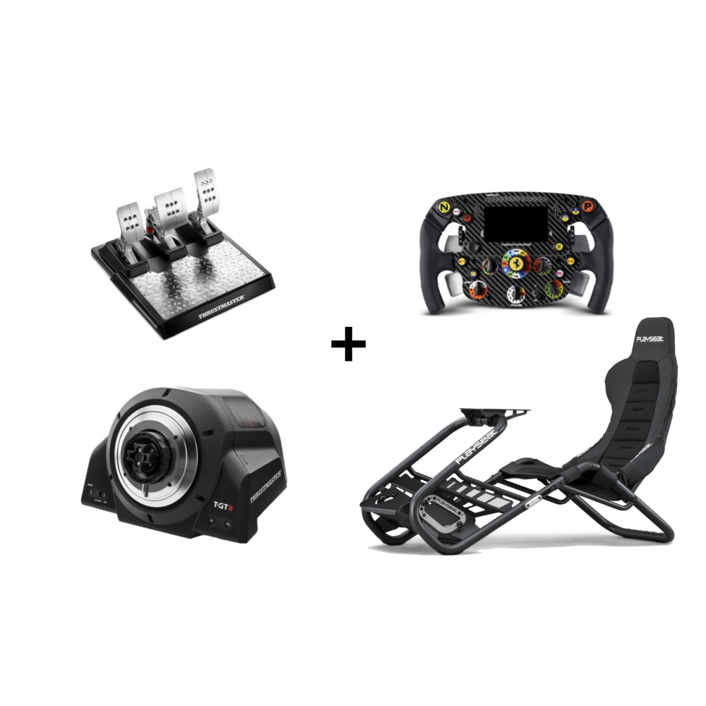 Playseat Trophy | Thrustmaster T-GT II | SF1000 | T-LCM | F1 bundel PS4 | PS5 | PC