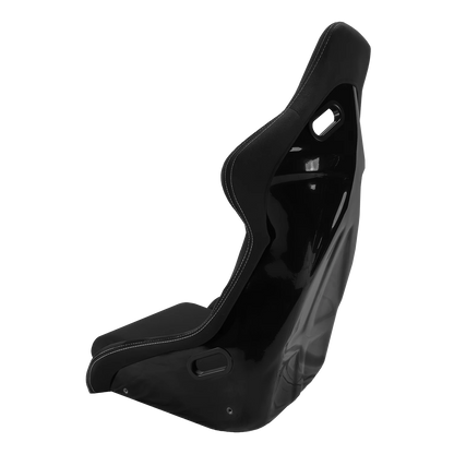 zijaanzicht XXL Monzano fiberglas sim racing bucket seat