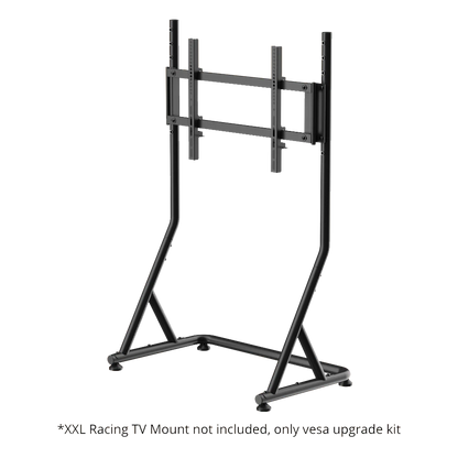 XXL Racing VESA 400mm adapter gemonteerd op monitor mount Champion